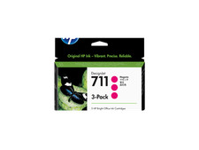 HP 711 3-pack 29-ml Magenta DesignJet Ink Cartridges, CZ135A picture