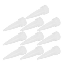 10Pcs Durable Plastic Caulk Tube Tips for Home Use with Precision Application picture