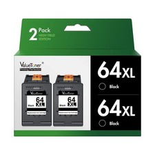 64XL Black 2-Pack Ink Cartridge for HP 64 picture