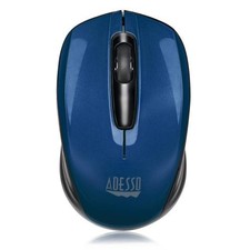Open Box: ADESSO BLUE  IMOUSES50 2.4GHZ WIRELESS MINI OPTICAL MOUSE .  1200 DPI, picture