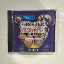Grolier Multimedia Encyclopedia 1996 CD-ROM for Windows 95/3.1 picture