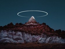 Landscape photography night long exposure nature reuben Custom Gaming Mat Desk picture