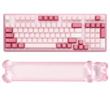 Clear Gel Keyboard Wrist Rest, Bear-Shape Wrist Rest, Ergonomic Wrist Rest fo... picture