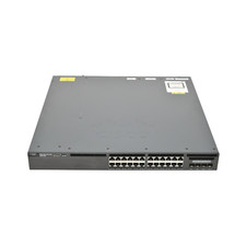 Cisco WS-C3650-24TD-S 24-Port GbE 2x 10G Uplinks 1x PWR-C2-250WAC  IP Switch picture
