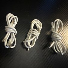 3-Pack White USB-C to USB-C Cable, Round Charging Cable, Universal Compatibility picture