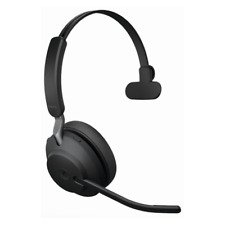 Jabra Evolve2 65 Mono Wireless Headset Only Bluetooth On Ear Headphones Black picture