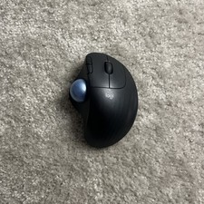 Logitech Ergo M575S Wireless Trackball Mouse Black Tested Working - No USB picture