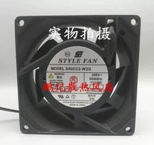 1PCS STYLE FAN S80D22-W2G 220V 11W  8038 AC Cabinet Cooling Fan picture