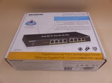 NETGEAR GS308PP-100NAS 8 GIGABIT ETHERNET UNMANAGED POE SWITCH picture