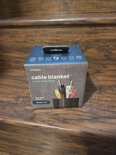 UTwire Wire cable blanket FLOOR CORD COVER Black 5ft picture