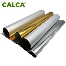 CALCA 24in x 164ft DTF Gold / Silver DTF Foil Film Roll DTF Film Cold Peel picture