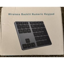 Backlit Keypad Bluetooth-Compatible 2.4G Wireless Triple Mode Keyboard 35 Keys picture