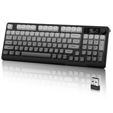 M96 Wireless Gaming Keyboard Low Profile RGB Backlit 94 Keys PBT Moonlit Night picture