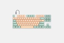 New Drop ENTR Expressions Matcha Summer Mechanical Keyboard TKL 87 Keys  picture