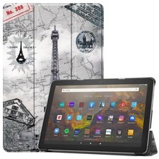 Hybrid Case Fr Amazon Fire HD10 13th 11th 9th 7th Generation Stand Leather Cover picture