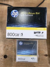 Hp Lto-3 Ultrium Rw 800gb Data Cartridge New Open Box Sealed, Qty 6 picture