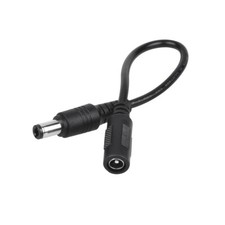 DC 5.5 x 2.1mm Female To 6.3 x 3.0mm Male Power Adapter Connector Tip Cable picture