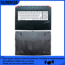 New For MSI GL73 GP73 MS-17P1 Upper Case Palmrest Cover / Bottom Case Black picture