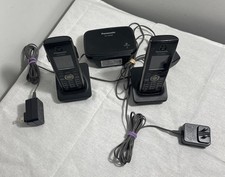 Panasonic Phones (2) KX TPA60 Cordless Handsets With KX-TGP600 SIP Base Unit  picture