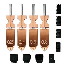 For Flashforge AD5X 3D Printer Hotend Kit Replacement 0.25/0.4/0.6/0.8 mm Nozzle picture