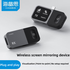 HAGiBiS Wireless HDMI Transmitter Type-C Magnetic Display GA10 TX and RX kits picture