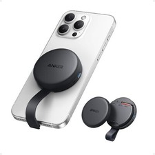 Anker MagGo USB-C Adapter Magnetic Memory Card Reader SD&TF Slot for iPhone 16 picture