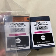 765-9 Red Ink Cartridge High Yield Set (2-Pack) Compatible 7659 Ink Cartridges R picture