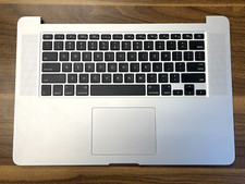 MacBook Pro 15' A1398 Late 2013 2014 Palmrest + Touchpad + Keyboard + Good Bat picture