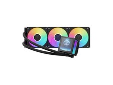 GAMDIAS CHIONE P5-360 Liquid CPU Cooler, 360mm AIO w/Customizable 3.4