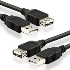 Short/Long USB Extension Cable USB 2.0 Male to Female Data Sync Extender US Lot picture