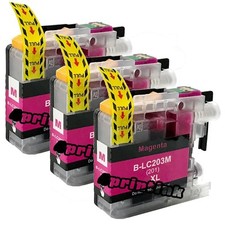 Printer Ink cartridge for Brother LC203 LC201 MFC-J460DW MFC-J480DW MFC-J485DW picture