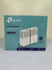 GENUINE TP-Link TL-PA7010P KIT Passthrough Powerline Starter Kit AV1000 - Sealed picture