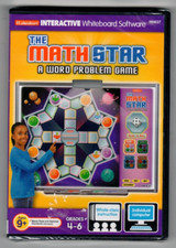The Math Star, A word problem game, iLakeshore, Interactive Whiteboard Software picture