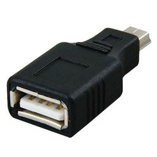 USB 2.0 OTG F/M A Female to Mini USB B 5 Pin Male Adapter Converter MP3 Charger picture