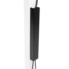 VIVO Steel Magnetic 14 inch Cable Management Channel for Under Desk Black  picture