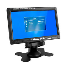 7 inch LCD Monitor HDMI VGA RCA Video Speaker Car DVD Gaming IPS Screen Display picture