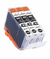 3 pk Compatible ink Cartridges for Canon CLI-42 Inkjet PIXMA PRO-100 (3 Black) picture