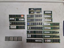 Old RAM and CPU LOT. Pentium 4/ DDR/DDR2. 21 RAM Sticks, 4 CPUs picture