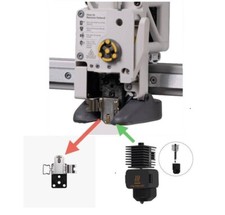 Hotend Kit For Bambu Lab A1/A1 mini Hotend Heating Assembly Hotend Replacement picture