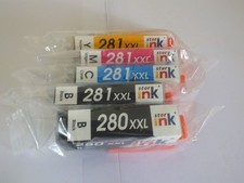 5 Pk Star Ink Cartridge Set Compatible for Canon 280/281 XXL BLK/Y/C/M picture