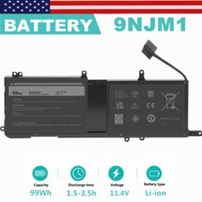 9NJM1 Battery for Dell Alienware 15 17 R3 R4 09NJM1 HF250 MG2YH 0546FF P31E001  picture