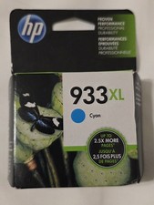 HP 933XL CN054AN140 Cyan Ink Cartridge Exp. 03/2020 picture
