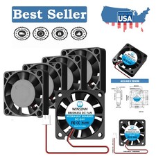 Versatile 40mm 24V Cooling Fans - 5-Pack for 3D Printers, Servers, Electronics picture