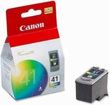 Genuine Canon OEM CL-41 Tri-Color Ink Cartridge - New & Sealed picture
