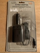 NOS Vtg Radio Shack Realistic 12-volt Adapter Cat No 14-844D Tandy Hong Kong picture