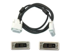 DVI-D Male-Male Digital Video Monitor LCD Flat Panel Cable 6 Ft Black DVI picture