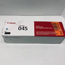 Canon 045 Cyan Toner Cartridge 1241C001 Standard Yield Genuine - SEALED/UGLY BOX picture