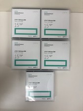Enterprise LTO-7 Ultrium RW 15TB Rewritable C7977A C7977-60000 qty6 unsealed new picture