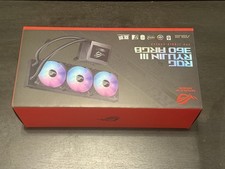 ASUS ROG Ryujin III 360 ARGB AIO CPU Liquid Cooler LCD 3x120mm Fans Open Box picture