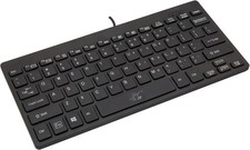 SR Mini Keyboard Wired Thin Light 78 Keys USB Multimedia Small for Pc Computer picture